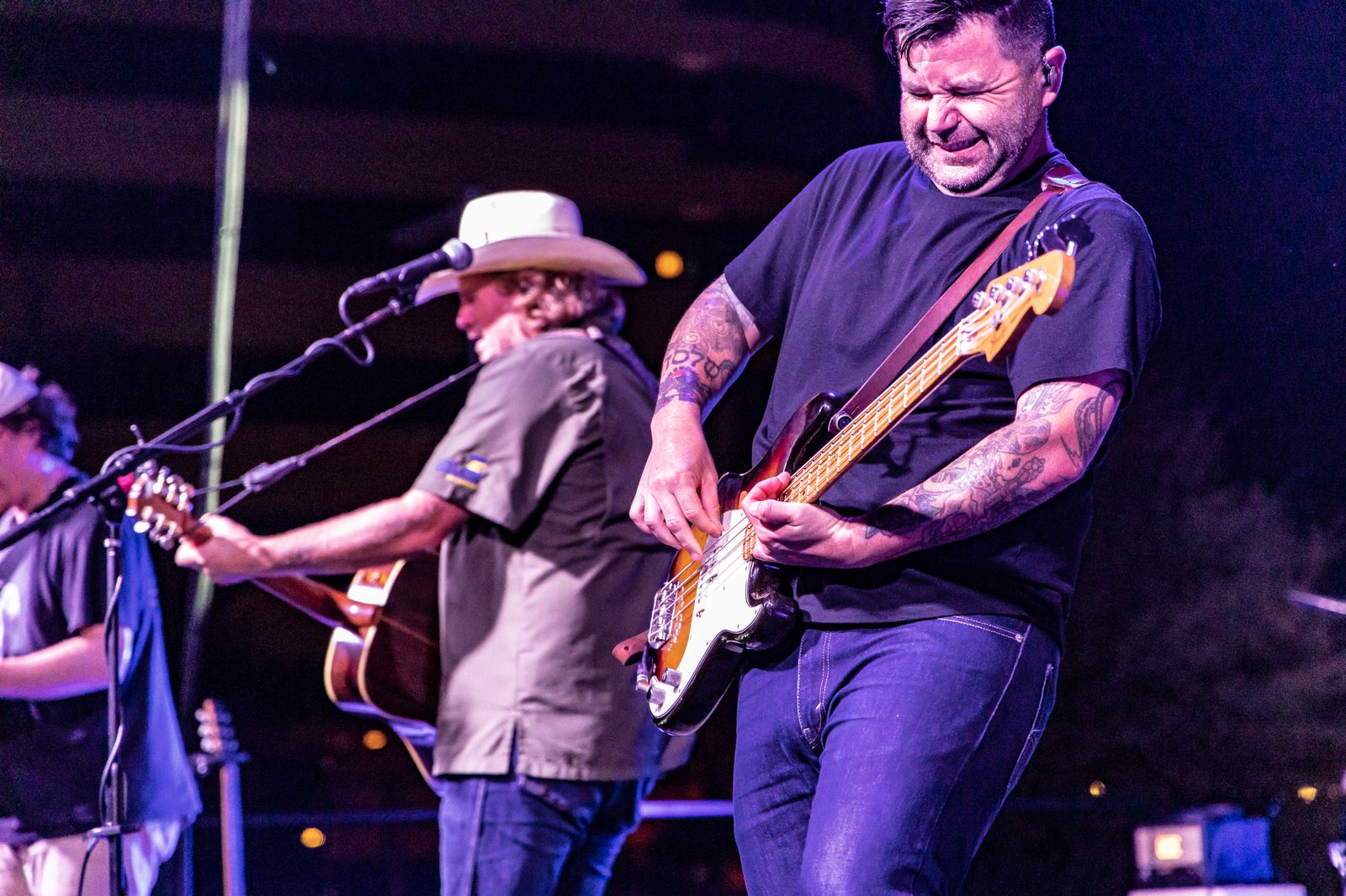 William Clark Green and band performing
